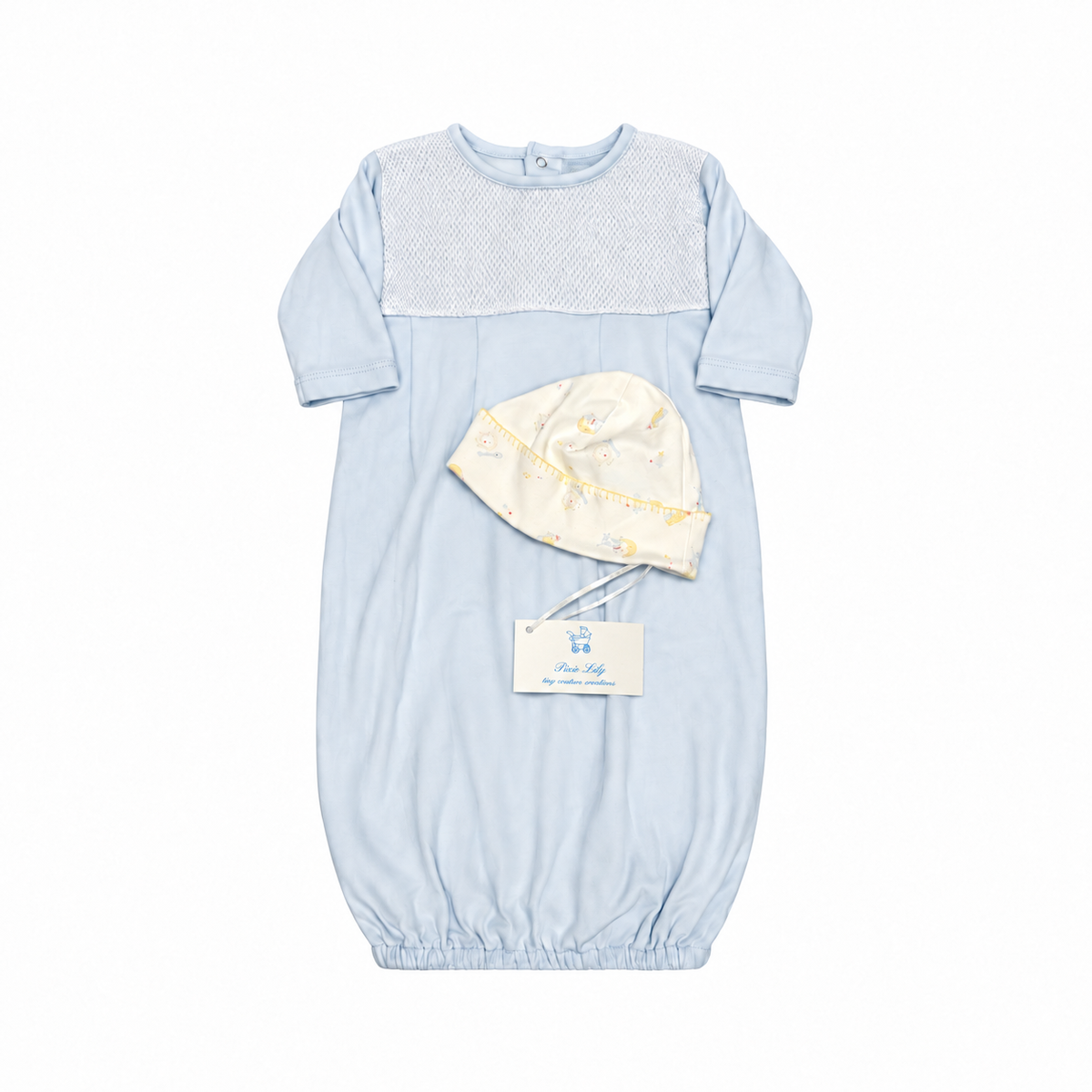 0/6M Edgehill Collection + Pixie Lily Hey Diddle Diddle Gown + Cap Set