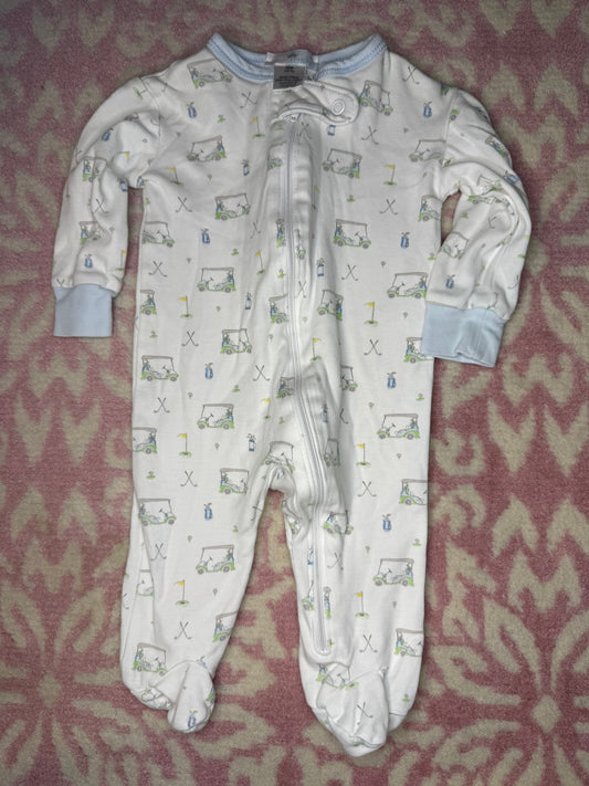 NB Baby Loren Golf Zip Up Night Night