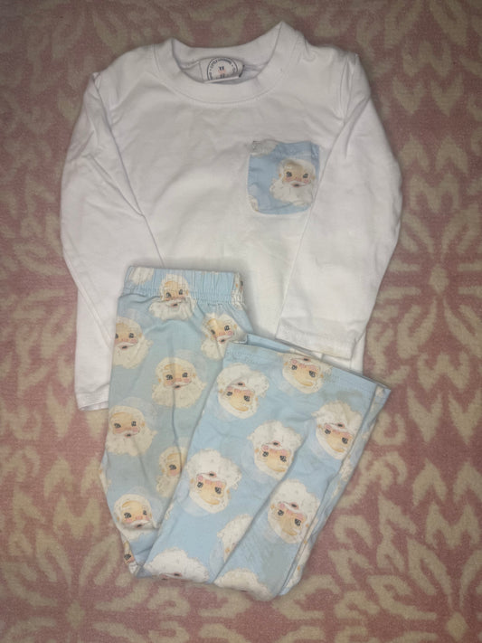 18M Little Louanne Santa Pant Set