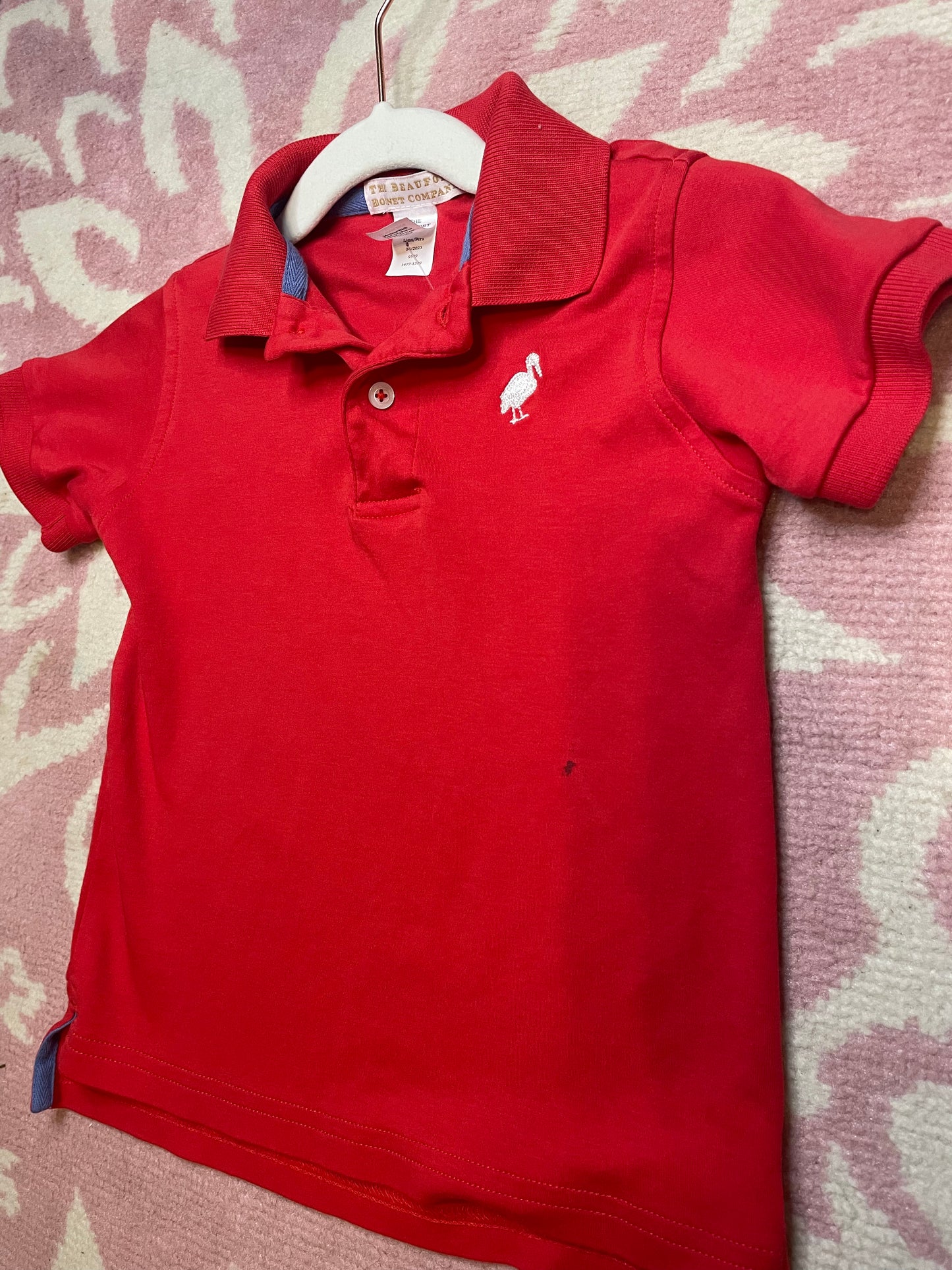 TBBC Red Polo