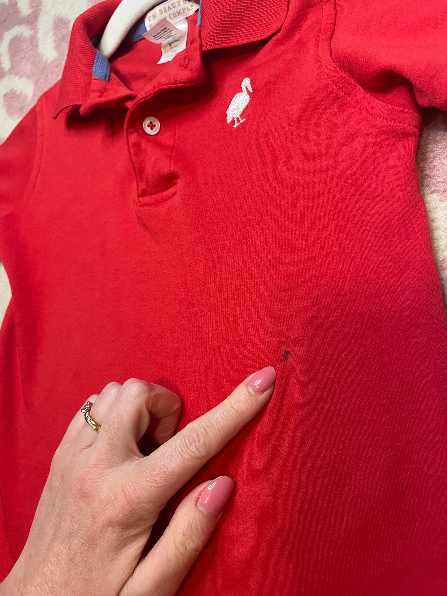 TBBC Red Polo