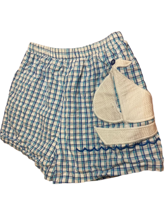 Bailey Boys Sailboat Swim Trunks