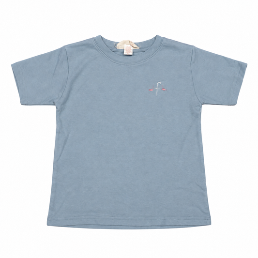 5/6 Hannah Kate “F” Mono Fish Tee