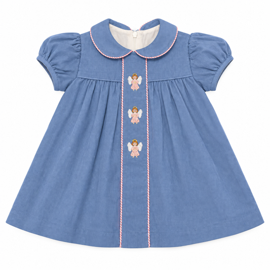 3M Anavani Smocked Angel Cord Dress