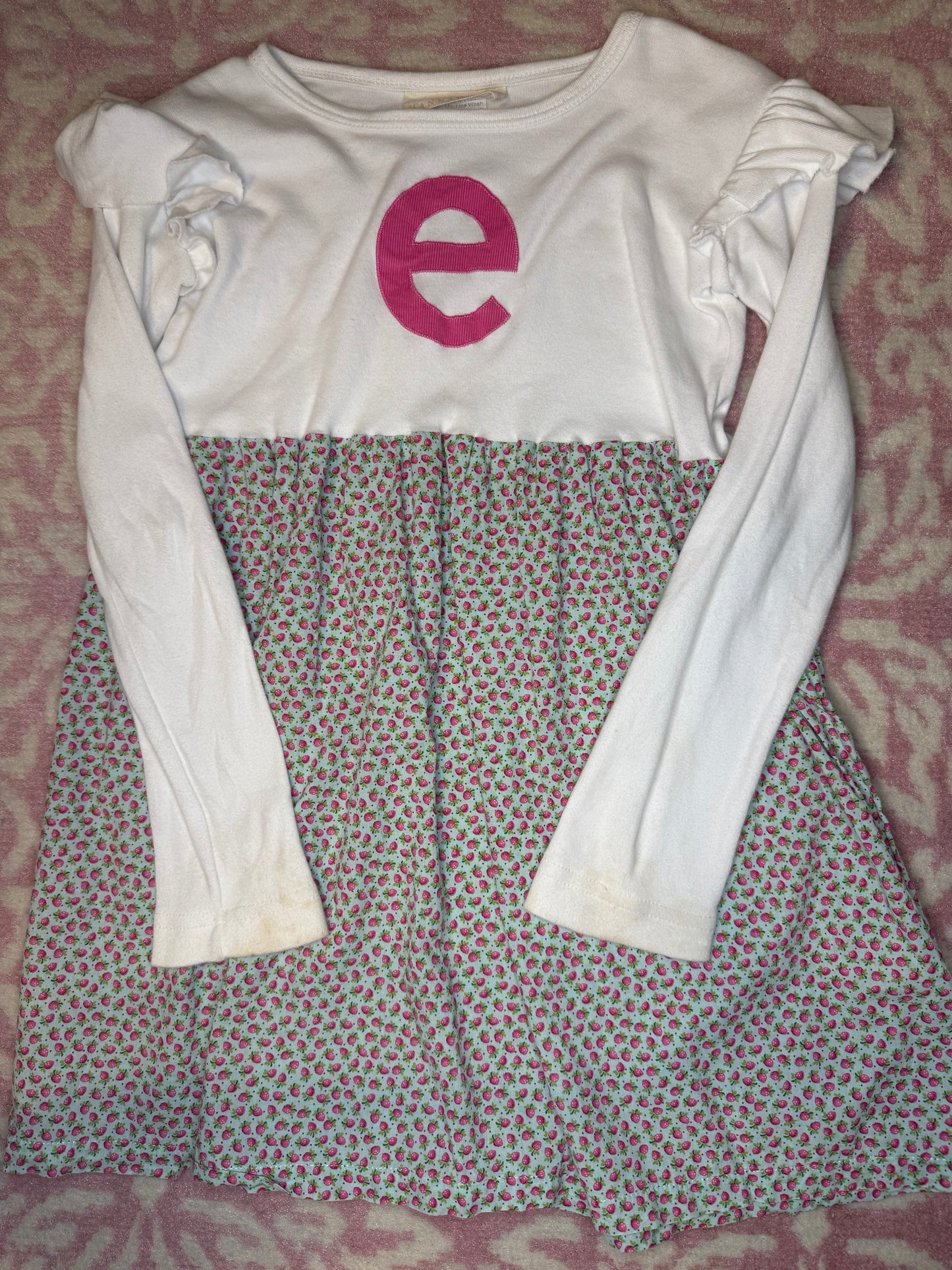 Sz 6 Hannah Kate E Mono LS Dress