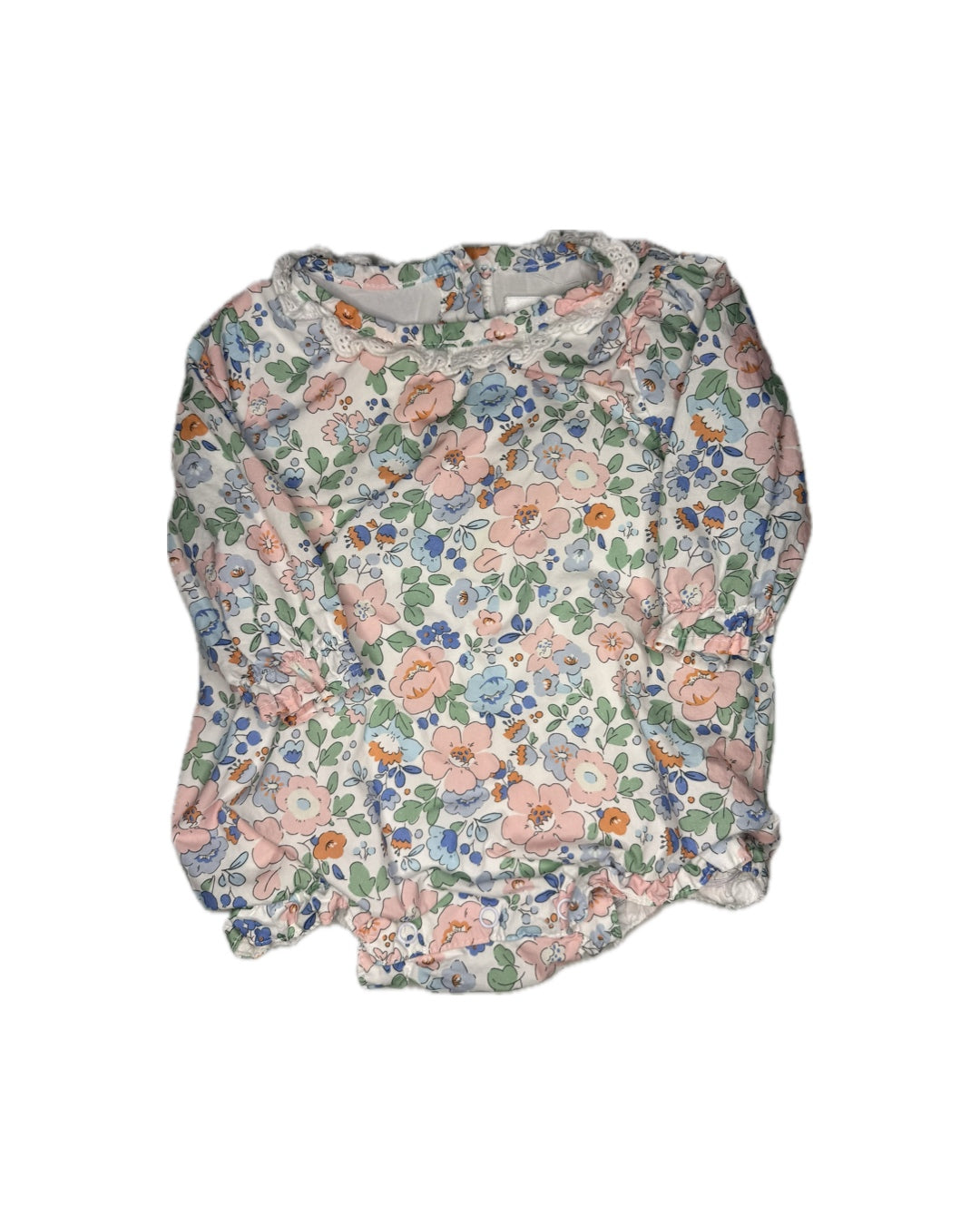 3M Cecil & Lou Floral LS Eyelet Bubble