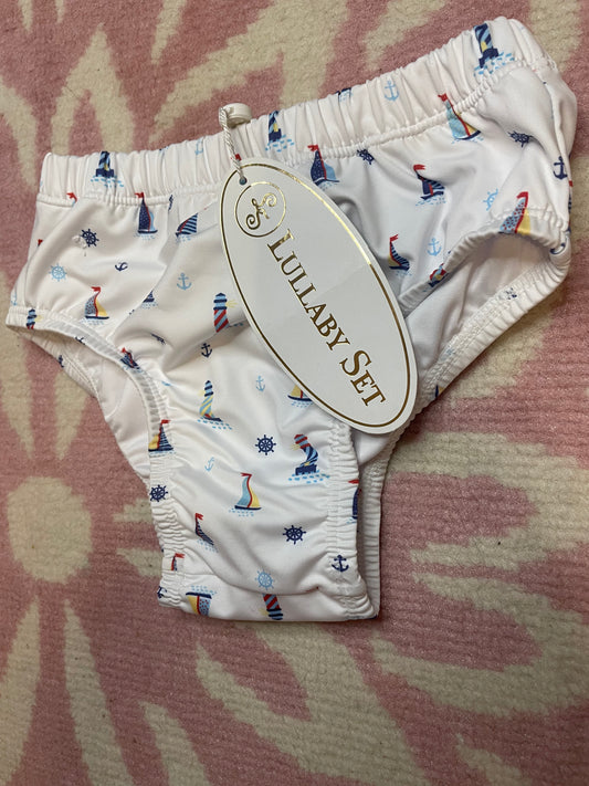 3T Lullaby Set Nautical Swim Diaper