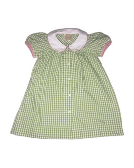 4T TBBC Tabitha’s Teacher Dress Like Green Gingham