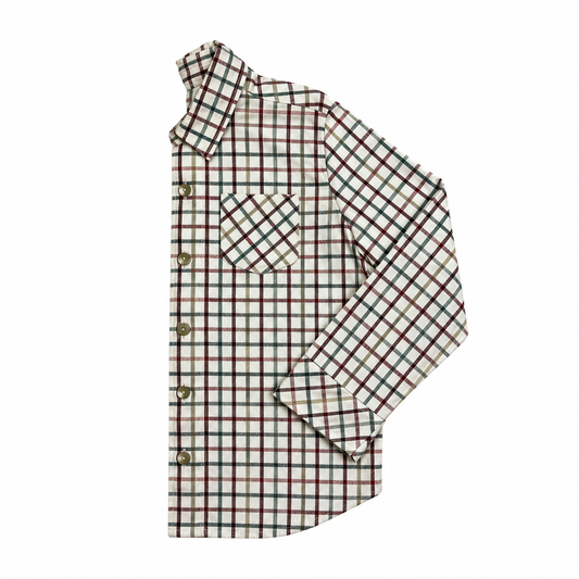 Sz 10 Hannah Kate Christmas LS Button Down