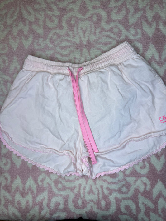 Sz 5/6 Set by Lullaby Set Pink Ric Rac Drawstring Shorts