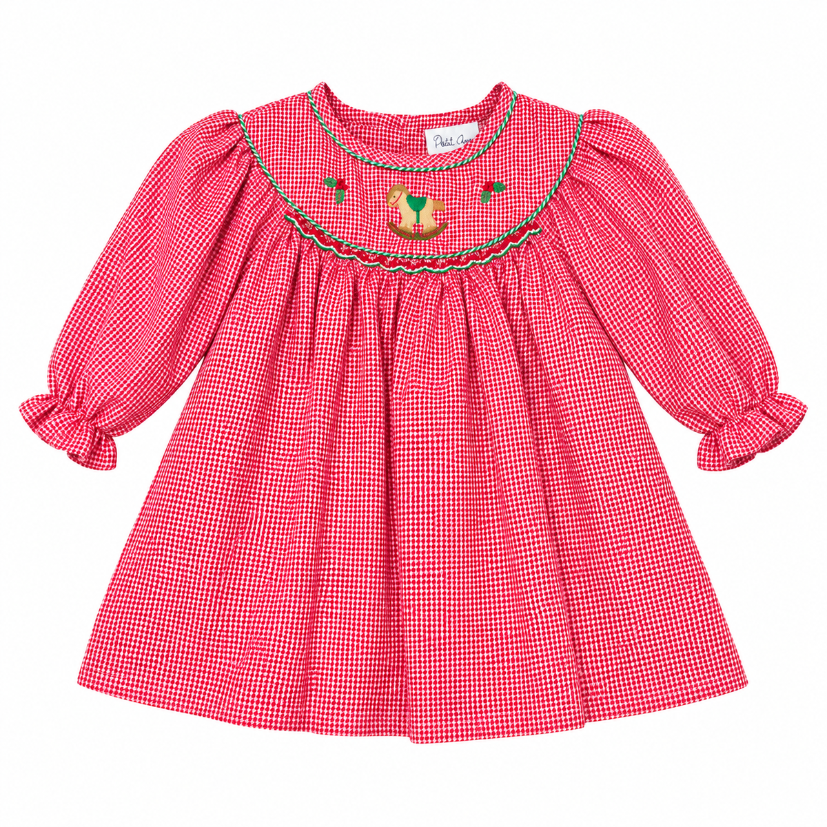 3M Petit Ami Rocking Horse Holly Dress