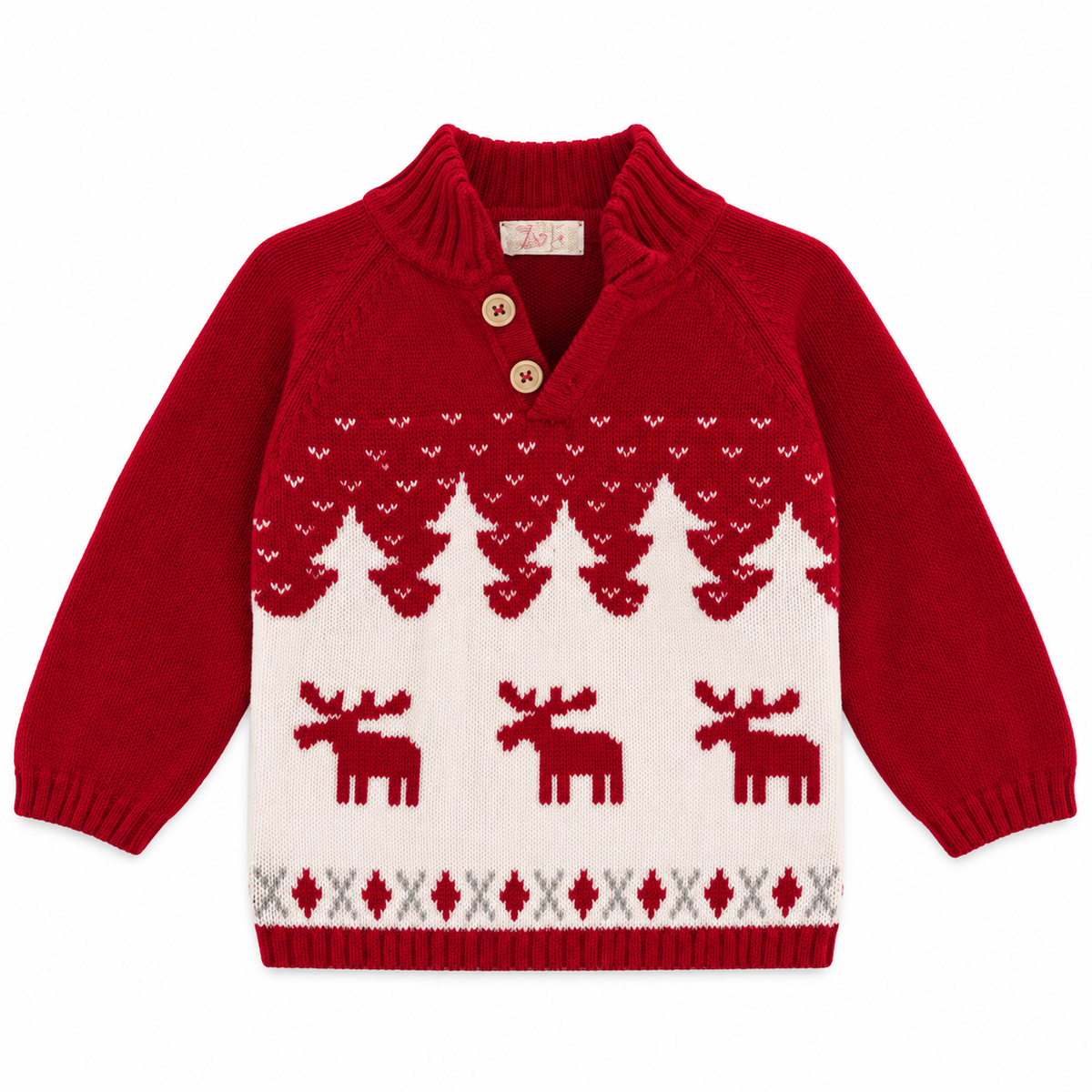 3T Zubels Vintage Inspired Christmas Sweater