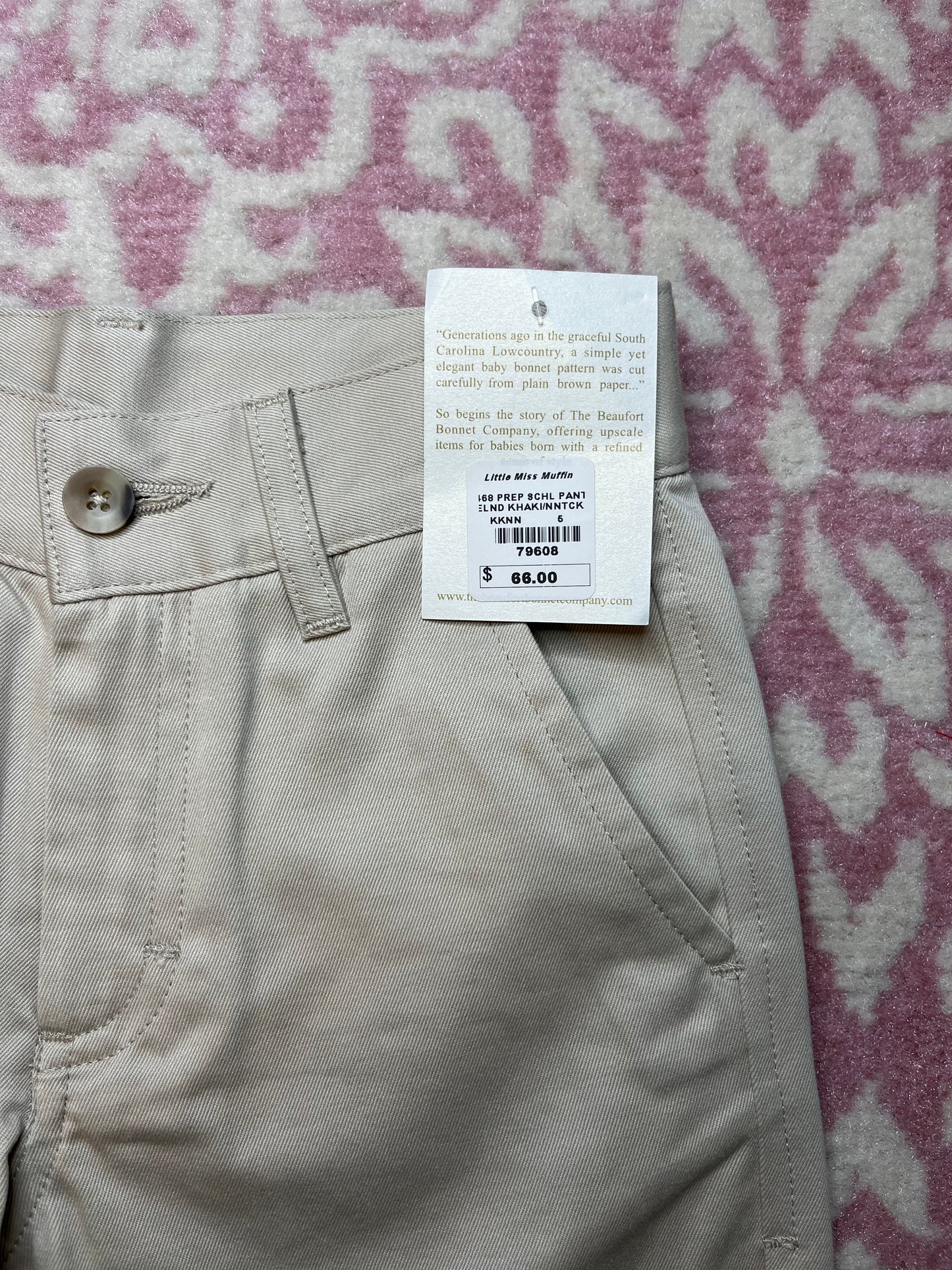 Sz 5 TBBC Prep School Pant