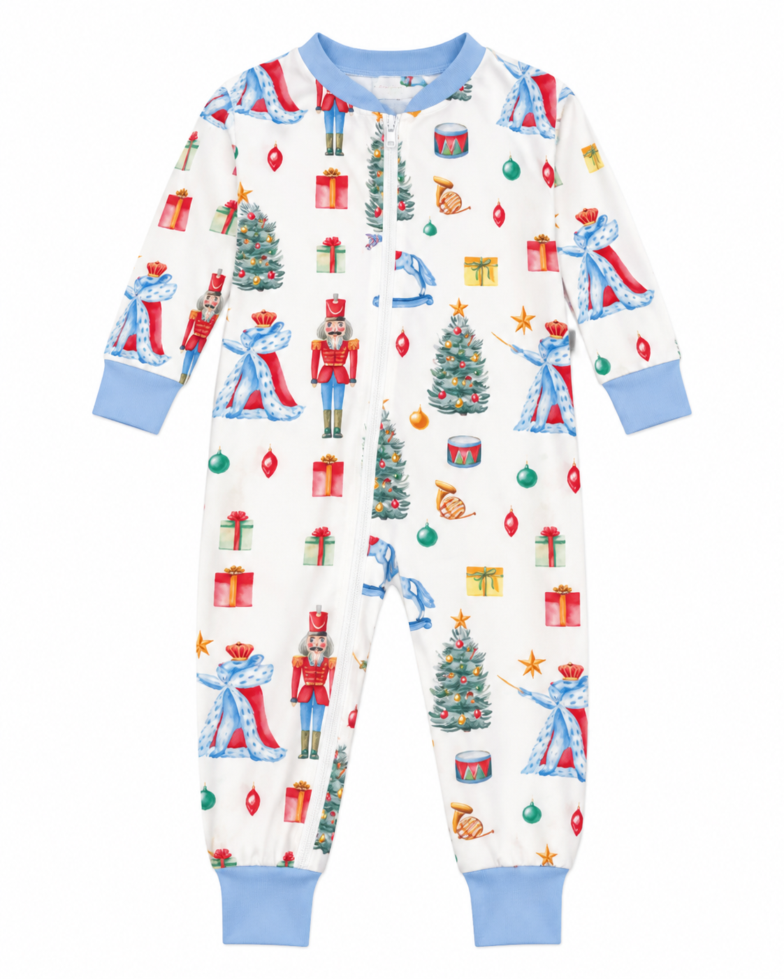 2T Cecil & Lou Nutcracker Zip Up Nightie