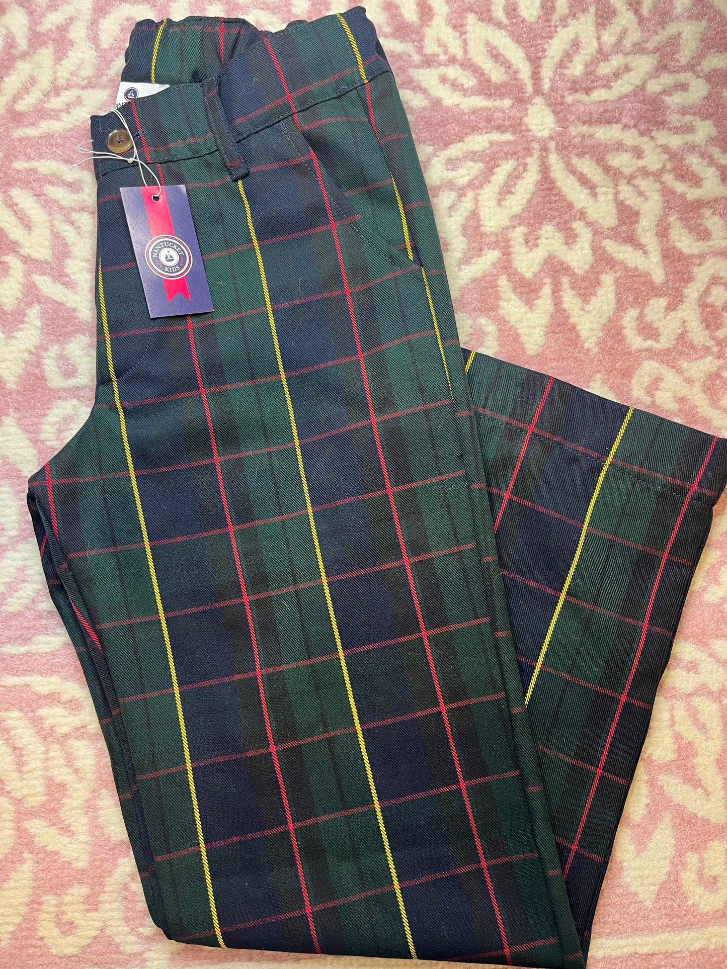 Sz 8 Nantucket Kids Tartan Pants