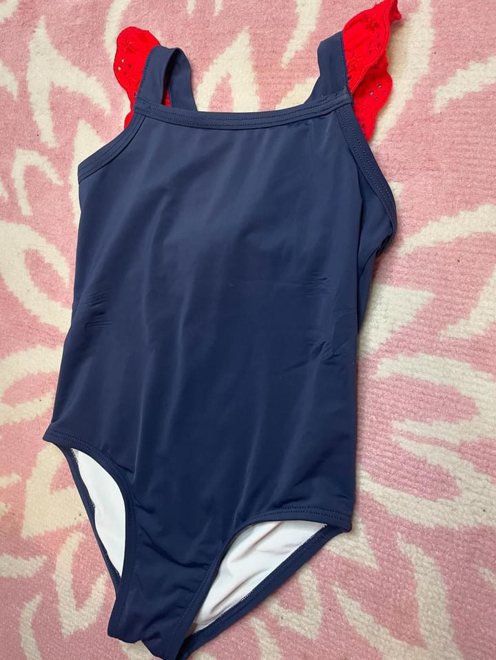 TBBC Navy & Red One Piece