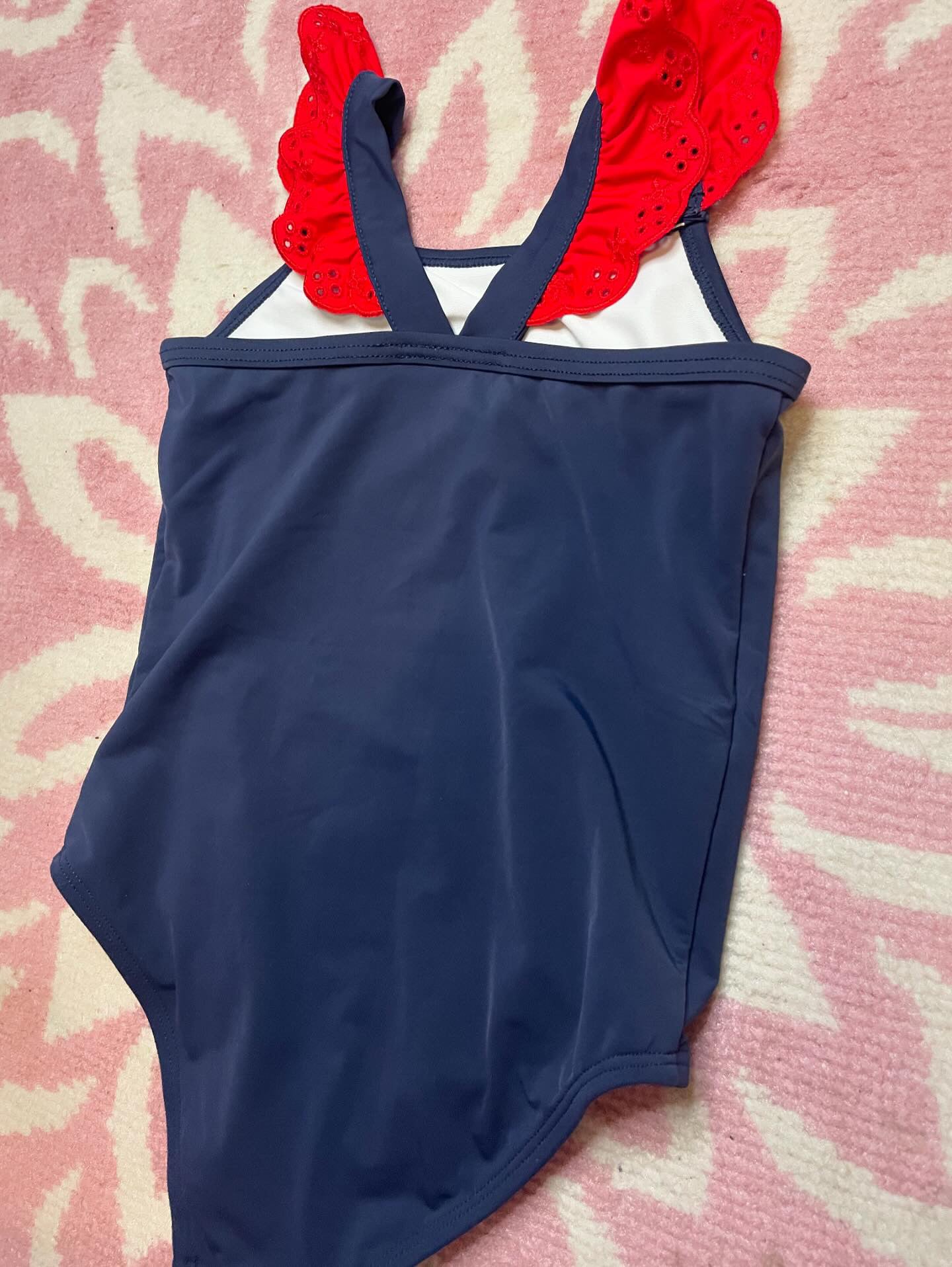 TBBC Navy & Red One Piece