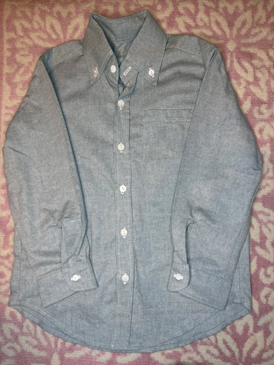 Sz 7 Jetson Cubbington Chambray Button Down