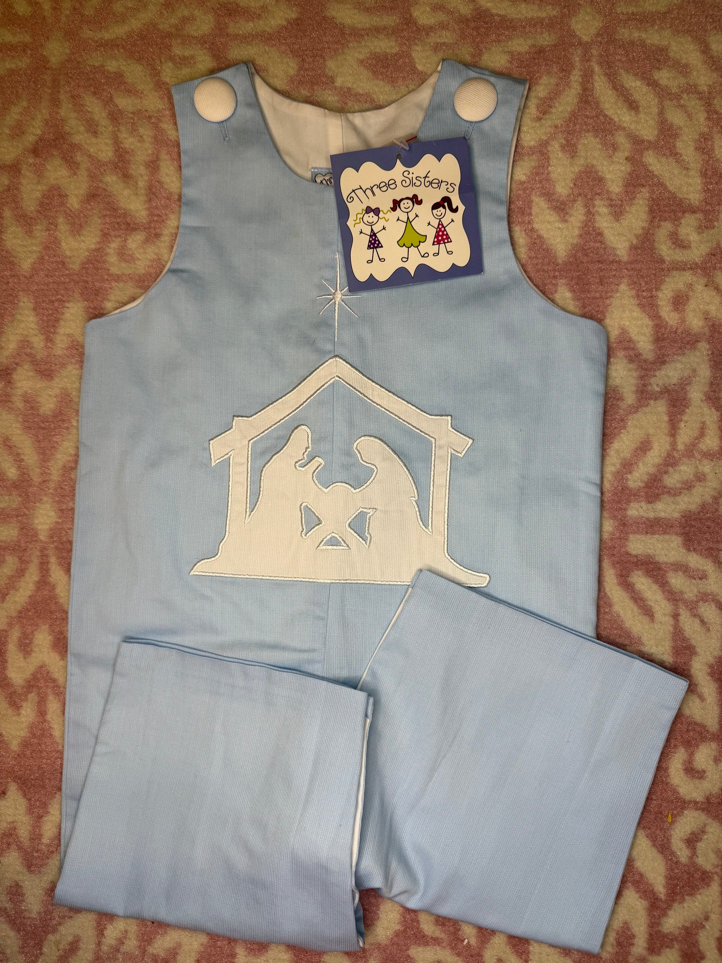 12M Three Sisters Nativity Scene Longall