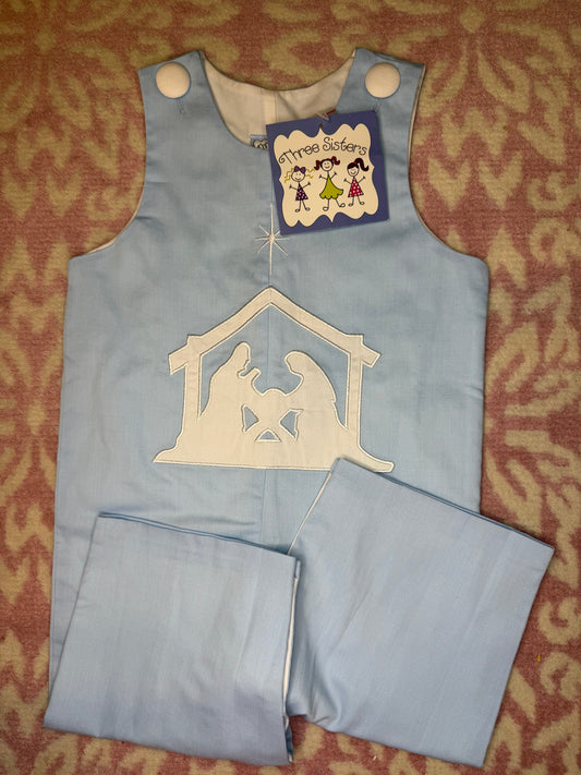 12M Three Sisters Nativity Scene Longall