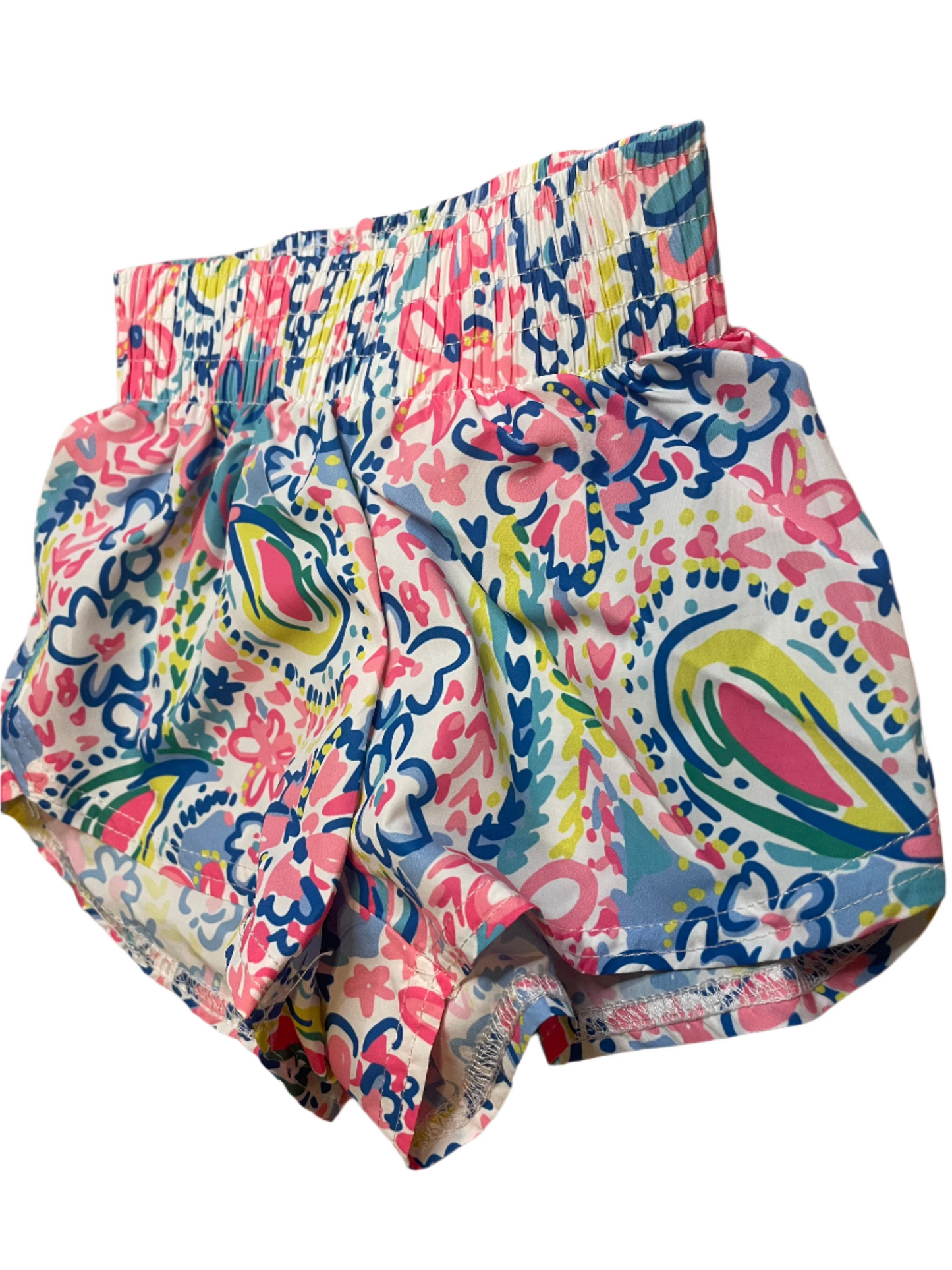 Sz 4 Neon Flower Shorts