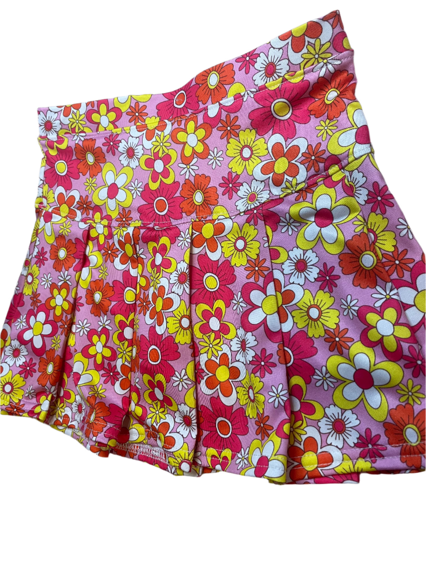 Sz 8/9 Flower Power Skort