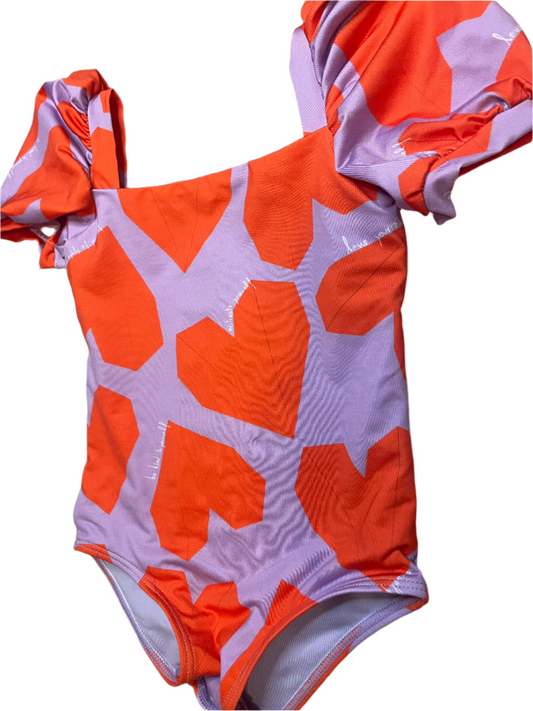 Sz 18/24M Pepita & Me Heart One Piece