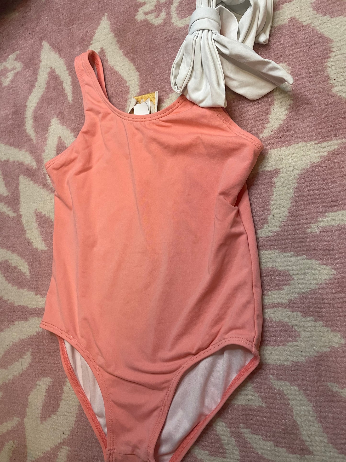 TBBC coral one piece sz 3T