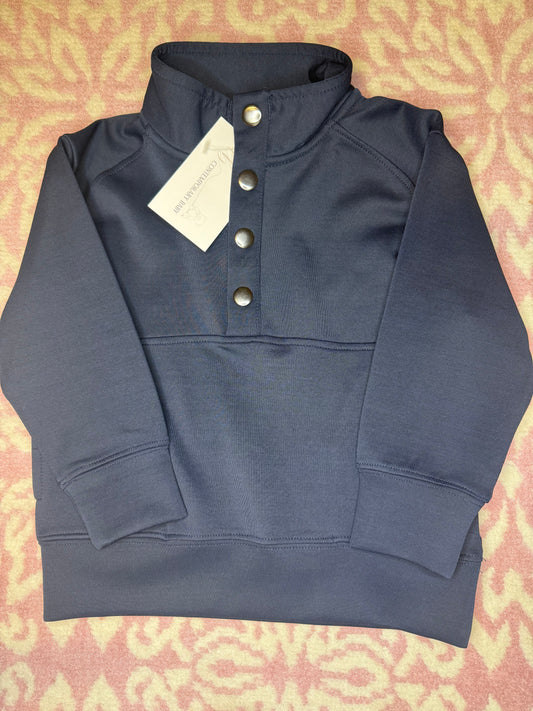 3T Saltwater Boys Company Navy Blue Athletic Pullover