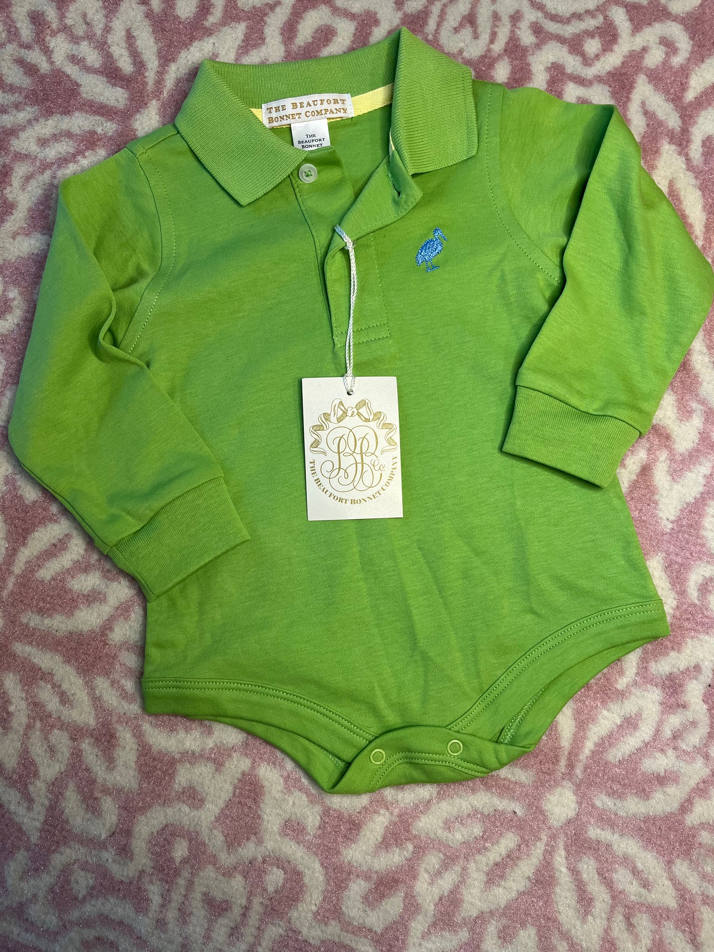 Sz 6-12M TBBC Polo Onesie