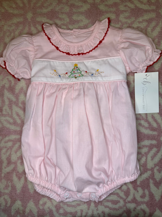 6M Baby Sen Christmas Tree Pink Bubble