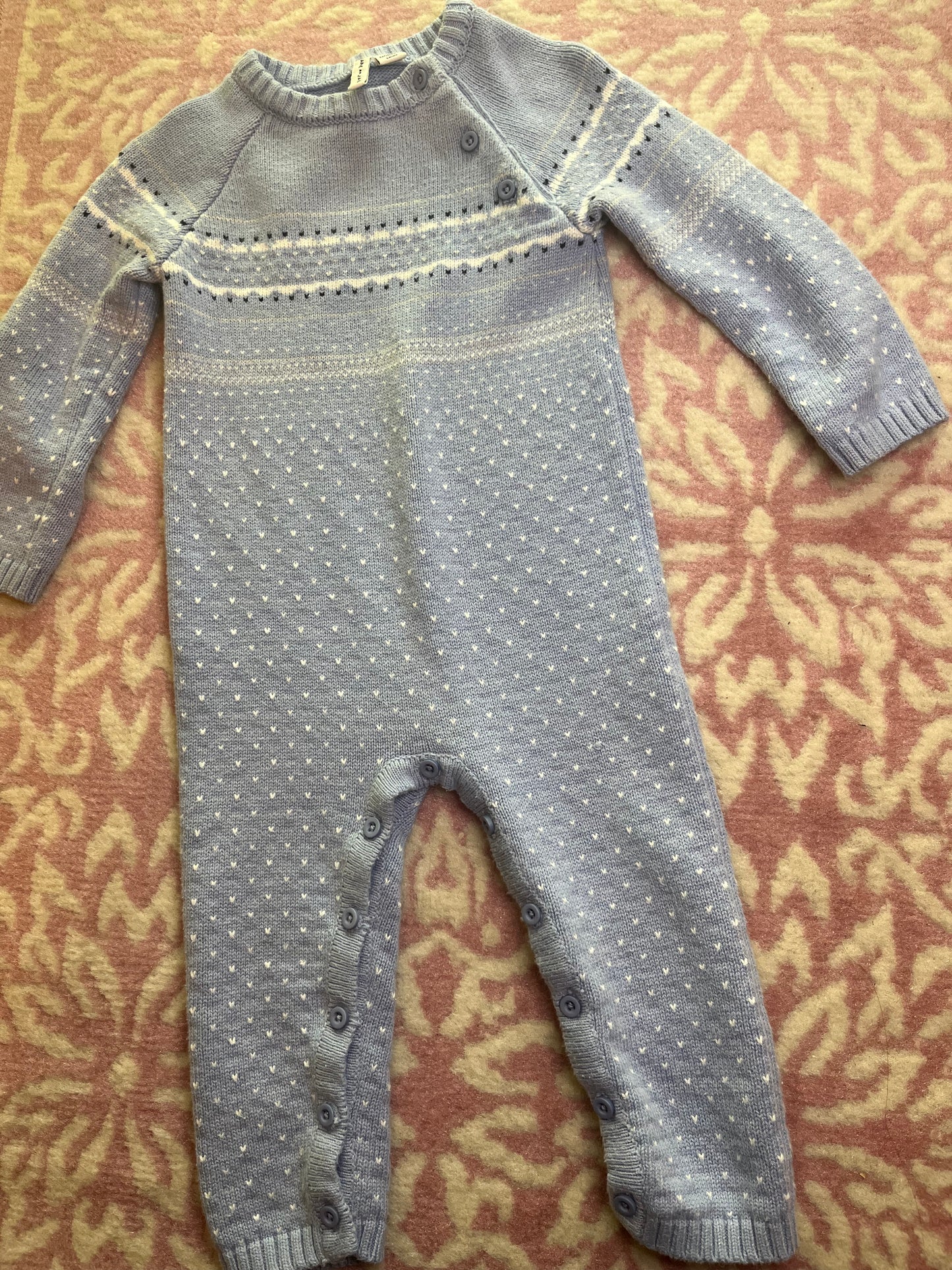 Sz 12-18M Janie and Jack Knit Longall