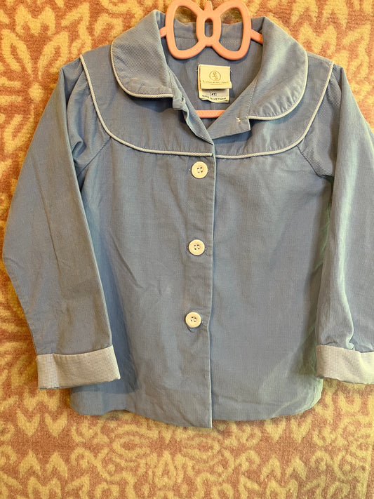 Sz 4T Lullaby Set Corded Jacket