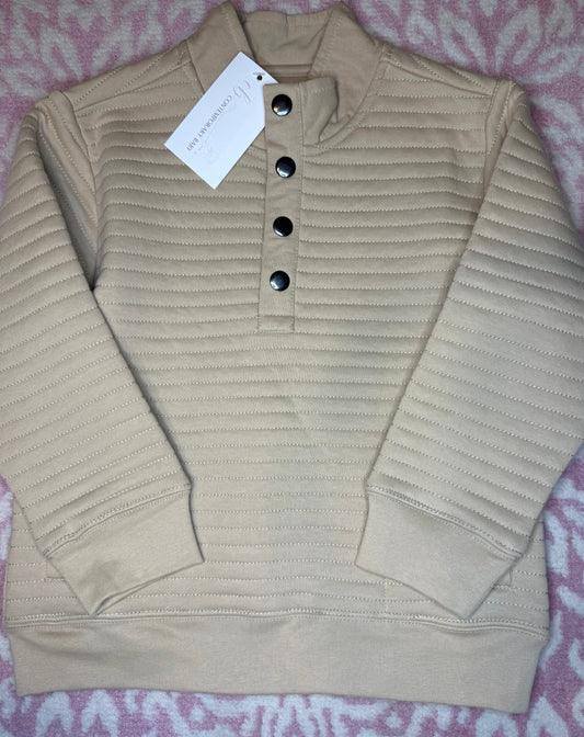 2T Saltwater Boys Company Sand Quilter Pullover