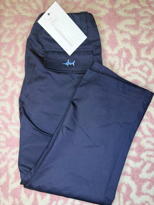 5T Saltwater Boy Company Navy Pants
