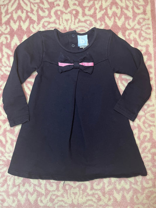 Sz 3 Bella Bliss LS Bow Dress