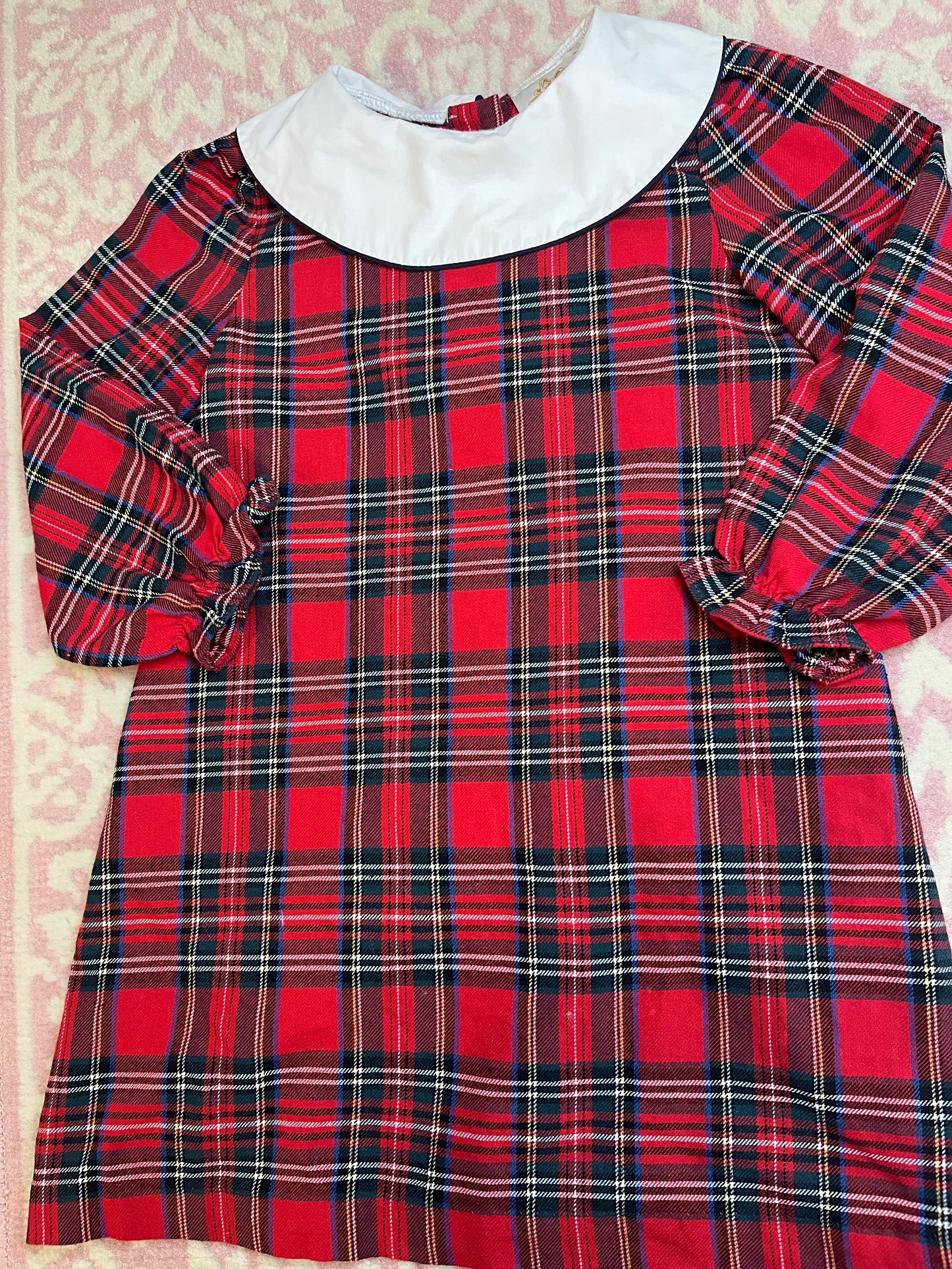 Sz 5 TBBC Red Tartan Classic Campbell Dress