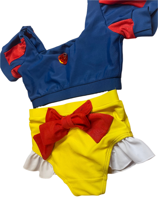 Sz 3/4 Great Pretenders Snow White Two Piece