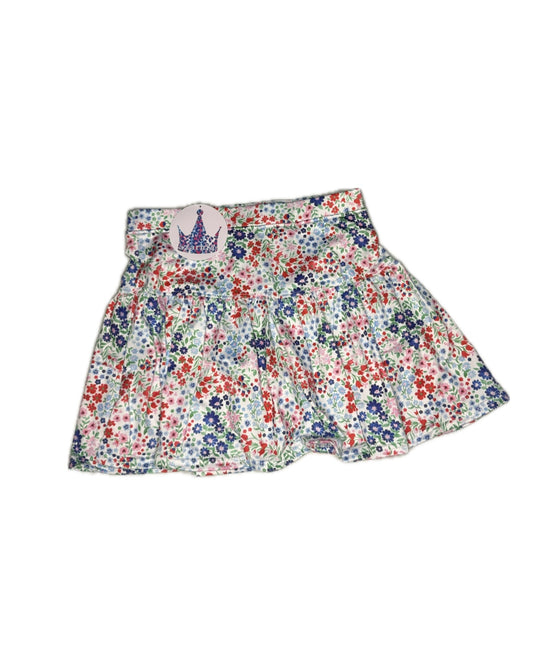 10/12 Azarhia Colorful Floral Skort