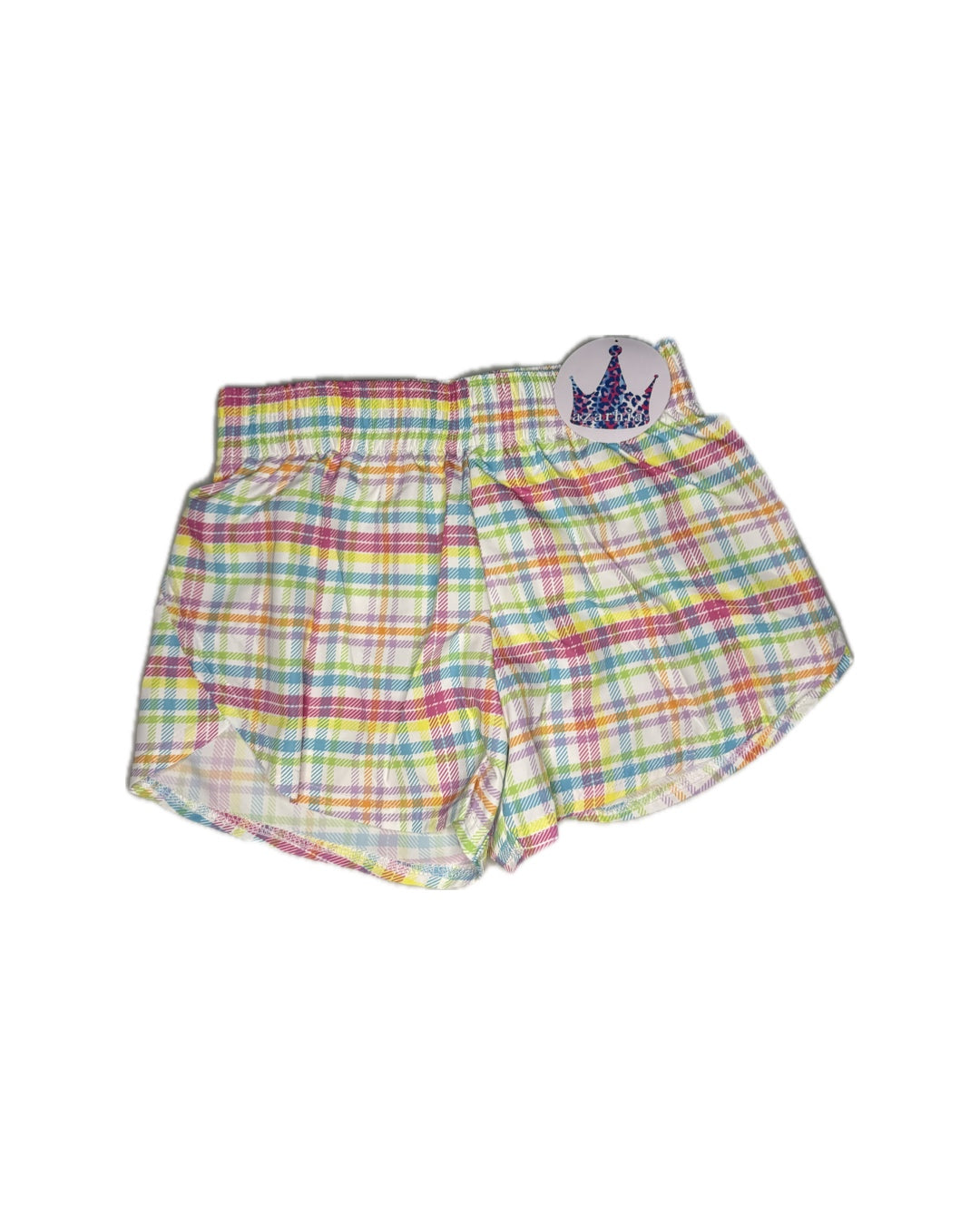 10/12 Azarhia Colorful Plaid Shorts