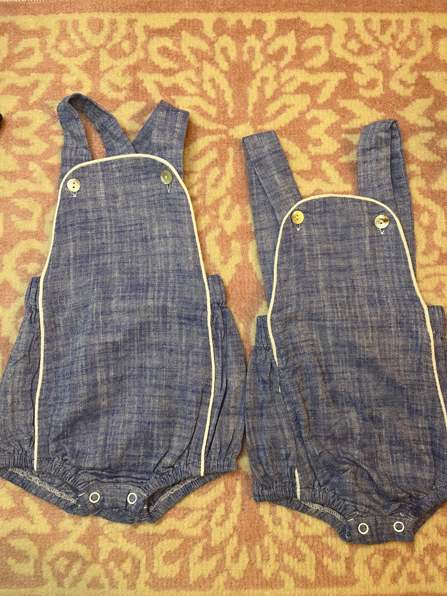 Sz 12M The Oaks Chambray Bubble