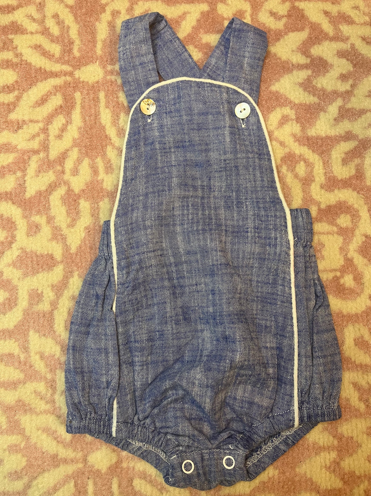 Sz 12M The Oaks Chambray Bubble