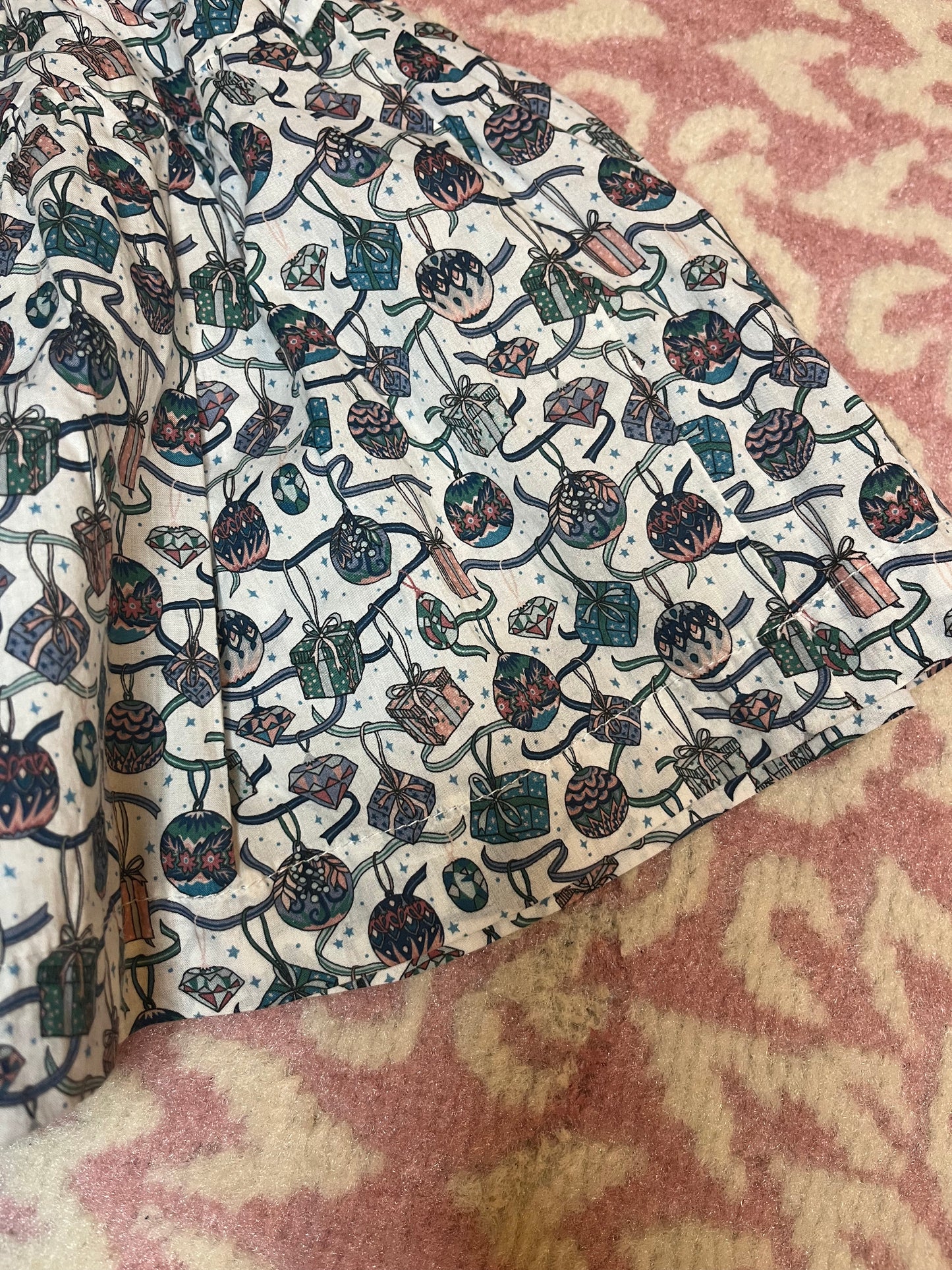 Sz 3T Jetson Cubbington Holiday Skirt