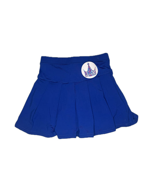 12 Azarhia Royal Blue Skort