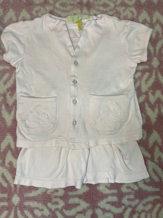 Sz 12M Pixie Lily Sheep Pajama Set