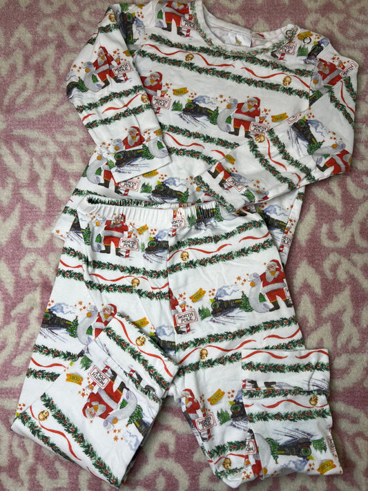 Sz 18-24 Velvet Fawn Holiday Pajamas