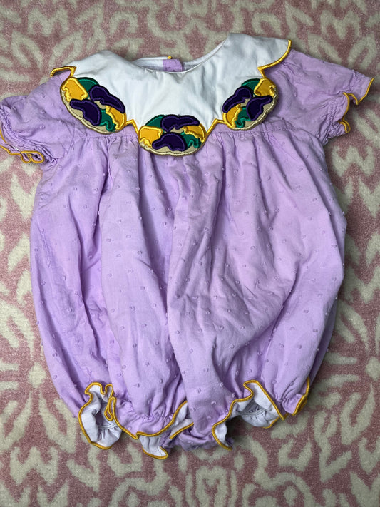 Sz 18M Lily & Roux Smocks King Cake Bubble