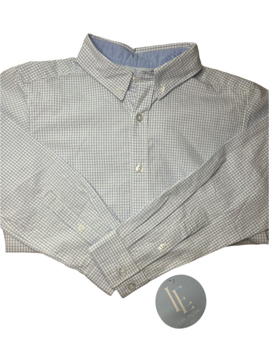 Sz 10 Little English LS Dress Shirt