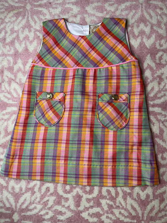 Sz 18/24M TBBC Jill Jumper in Lincoln Park Plaid