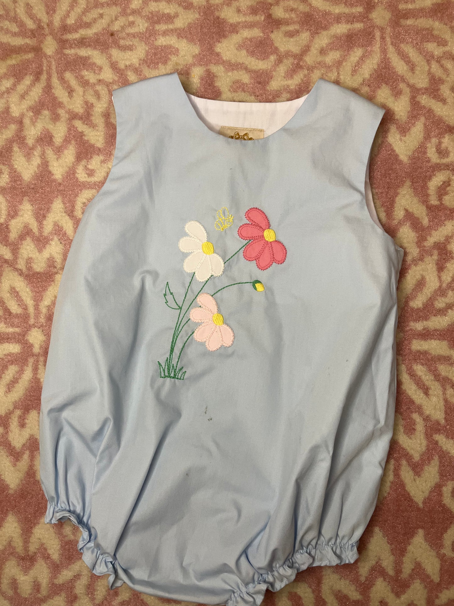 Sz 2T TBBC Buckhead Blue/Park City Periwinkle Brooksy Bubble - Flowers